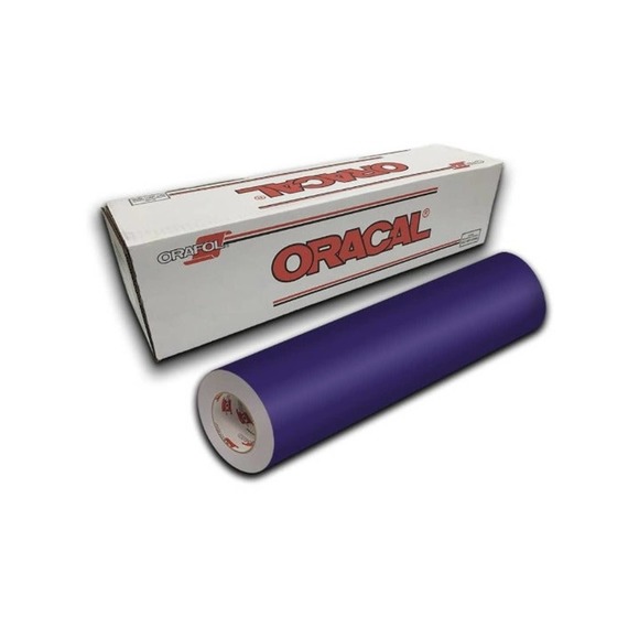 2 Pack 12"x 1 Yard Oracal 651 PURPLE & VIOLET Cricut Hobby Craft Vinyl D… - Picture 3 of 4
